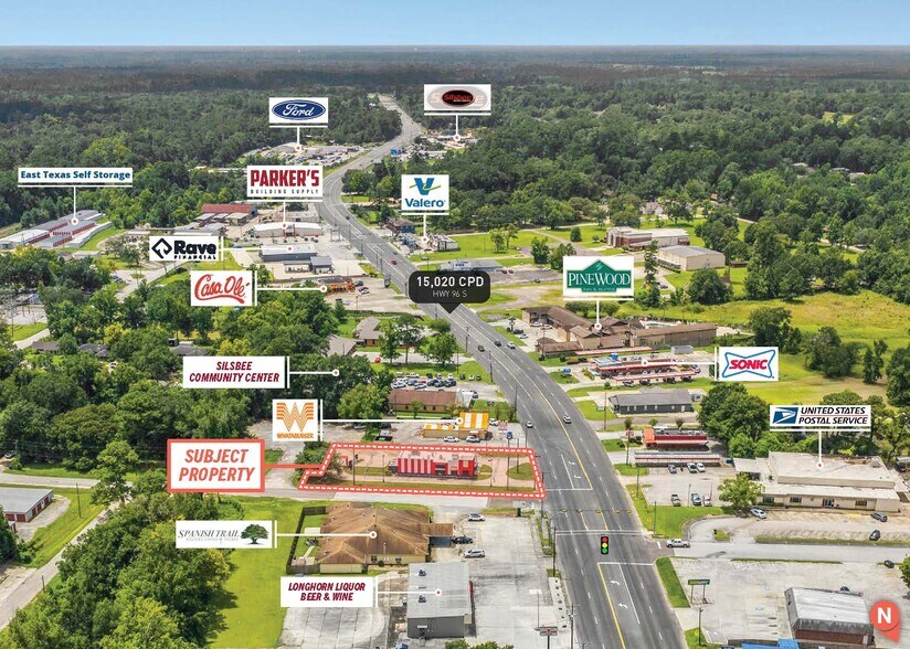 815 Highway 96 S, Silsbee, TX à vendre - Aérien - Image 2 de 4