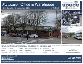 3415 Stone Way N, Seattle, WA à louer Photo du bâtiment- Image 2 de 6