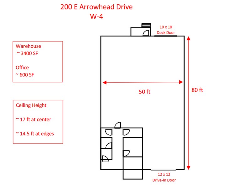 200 E Arrowhead Dr, Charlotte, NC à louer - Photo du bâtiment - Image 3 de 3