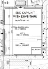 131-135 Sandwich St S, Amherstburg, ON for lease Floor Plan- Image 1 of 2