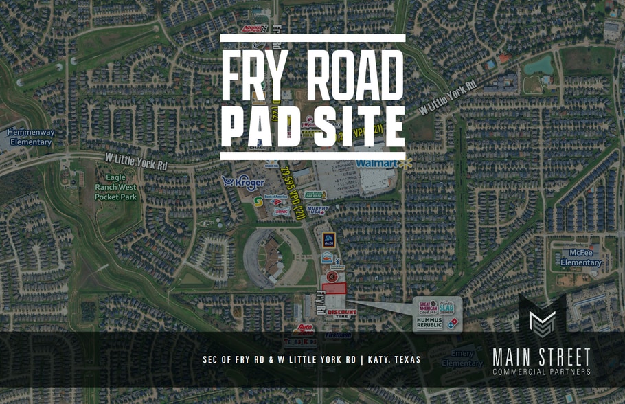 Sec of Fry Rd & W Little York Rd, Katy, TX à louer - Autre - Image 1 de 1