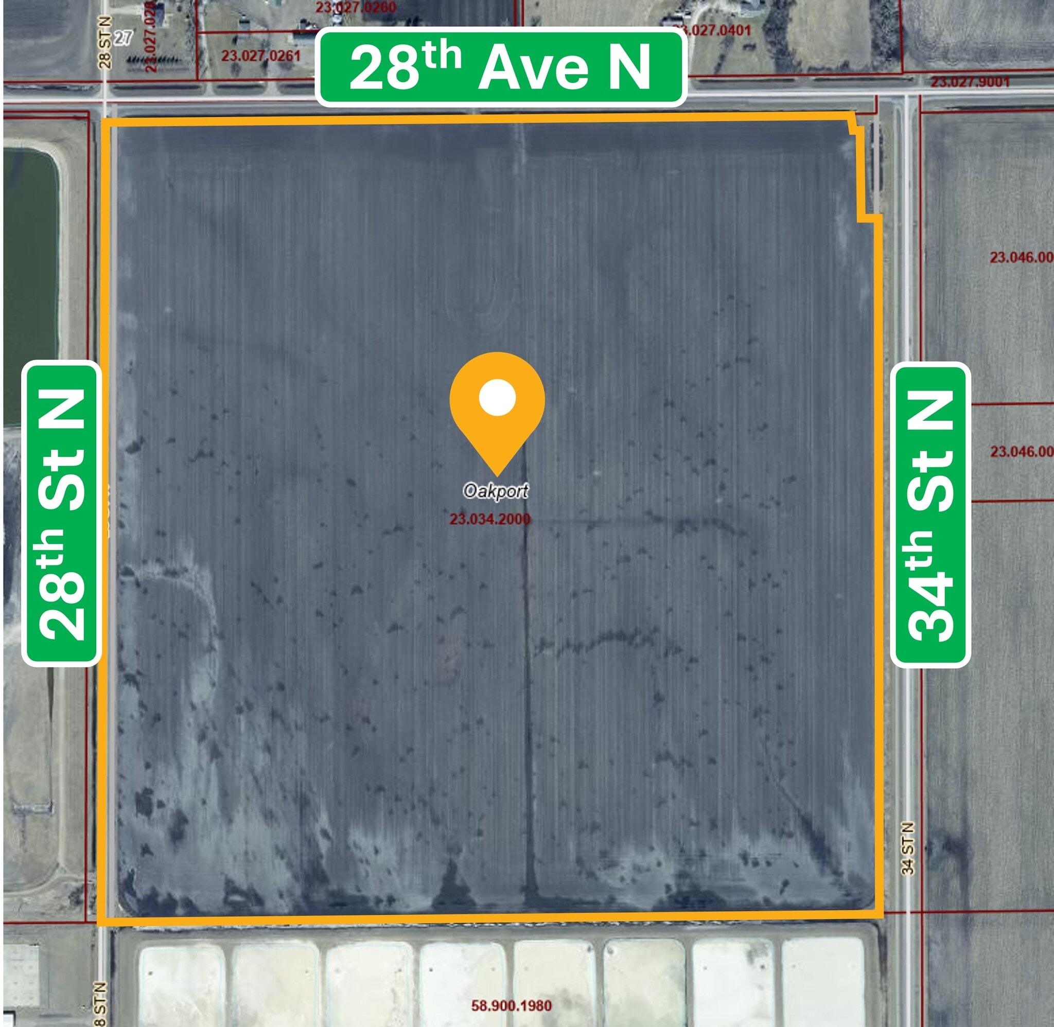 Rural Oakport Township, Moorhead, MN for sale Primary Photo- Image 1 of 2