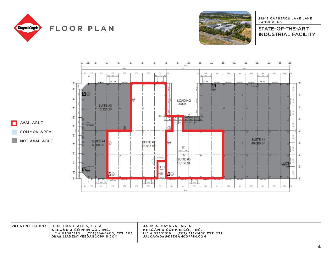 21945 Carneros Lake Ln, Sonoma, CA for lease Floor Plan- Image 1 of 1