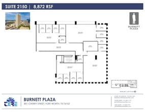 801 Cherry St, Fort Worth, TX for lease Floor Plan- Image 1 of 1