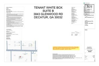 3843 Glenwood Rd, Decatur, GA for lease Site Plan- Image 1 of 1