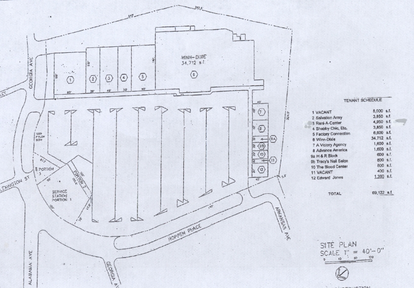 400 Georgia Ave, Bogalusa, LA à vendre - Plan de site - Image 1 de 1