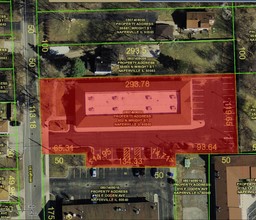 932 N Wright St, Naperville, IL - AERIAL  map view - Image1