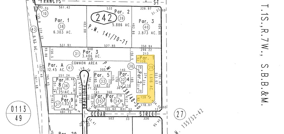 1920 S Archibald Ave, Ontario, CA à louer - Plan cadastral - Image 2 de 2