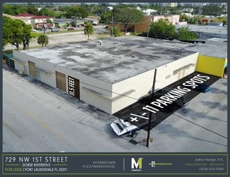 Plus de détails pour 729-731 NW 1st St, Fort Lauderdale, FL - Industriel à louer