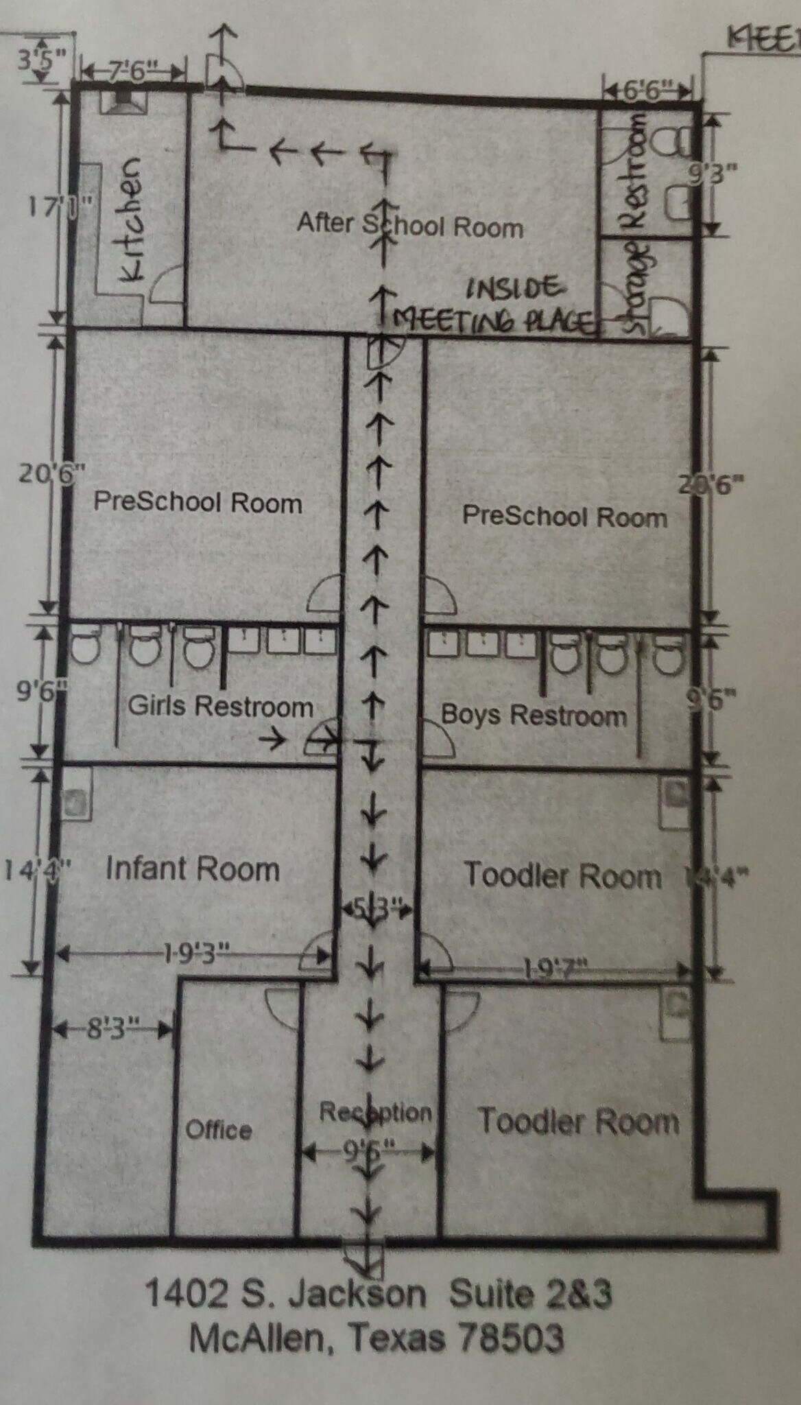 1402 S Jackson Rd, McAllen, TX for lease Interior Photo- Image 1 of 1
