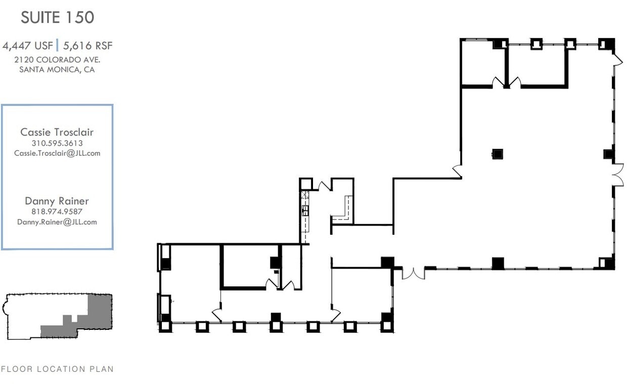 2150 Colorado Ave, Santa Monica, CA for lease Floor Plan- Image 1 of 1