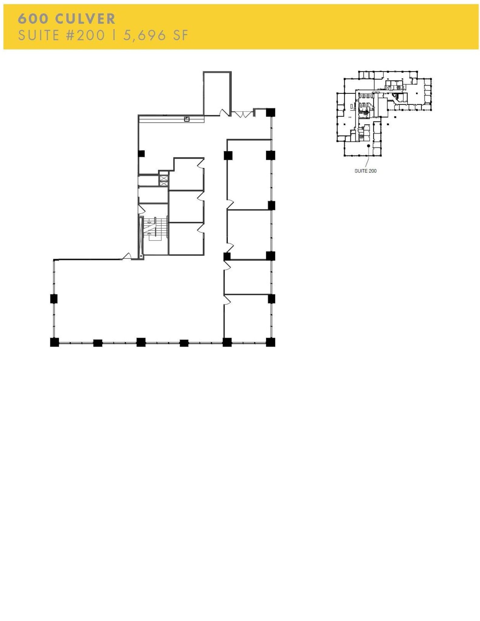 400 Corporate Pointe, Culver City, CA for lease Site Plan- Image 1 of 6