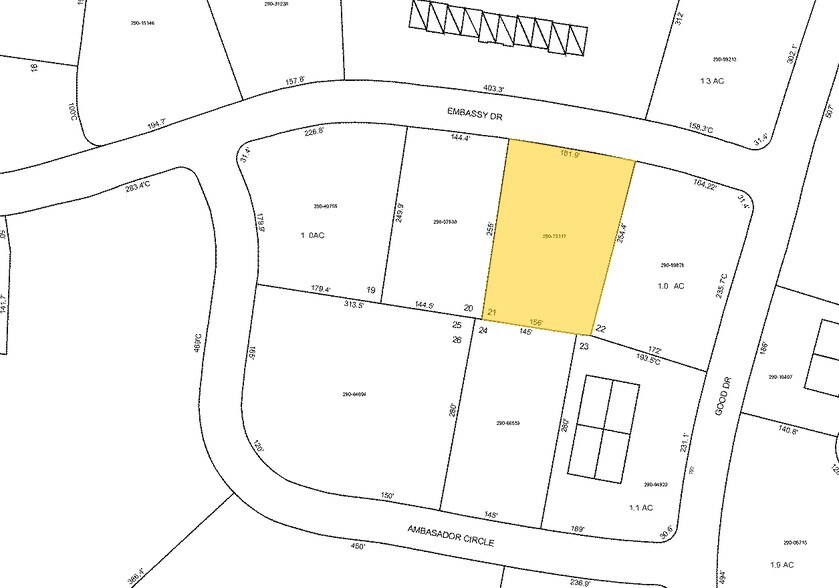 2173 Embassy Dr, Lancaster, PA à louer - Plan cadastral - Image 2 de 5