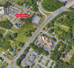 2402 N Parham Rd, Richmond, VA - AERIAL  map view