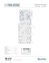 125 Park Ave, New York, NY à louer Plan d’étage- Image 1 de 4