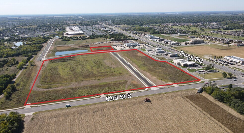 8101 E 63rd St, Derby, KS for sale - Aerial - Image 2 of 3
