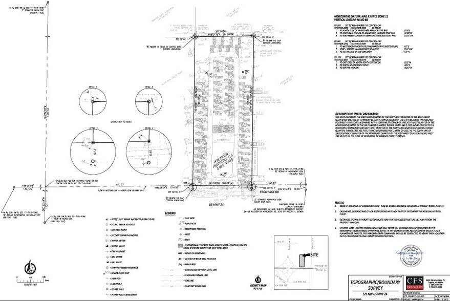 Highway 24 & North Topeka Blvd, Topeka, KS à vendre - Photo du bâtiment - Image 2 de 2