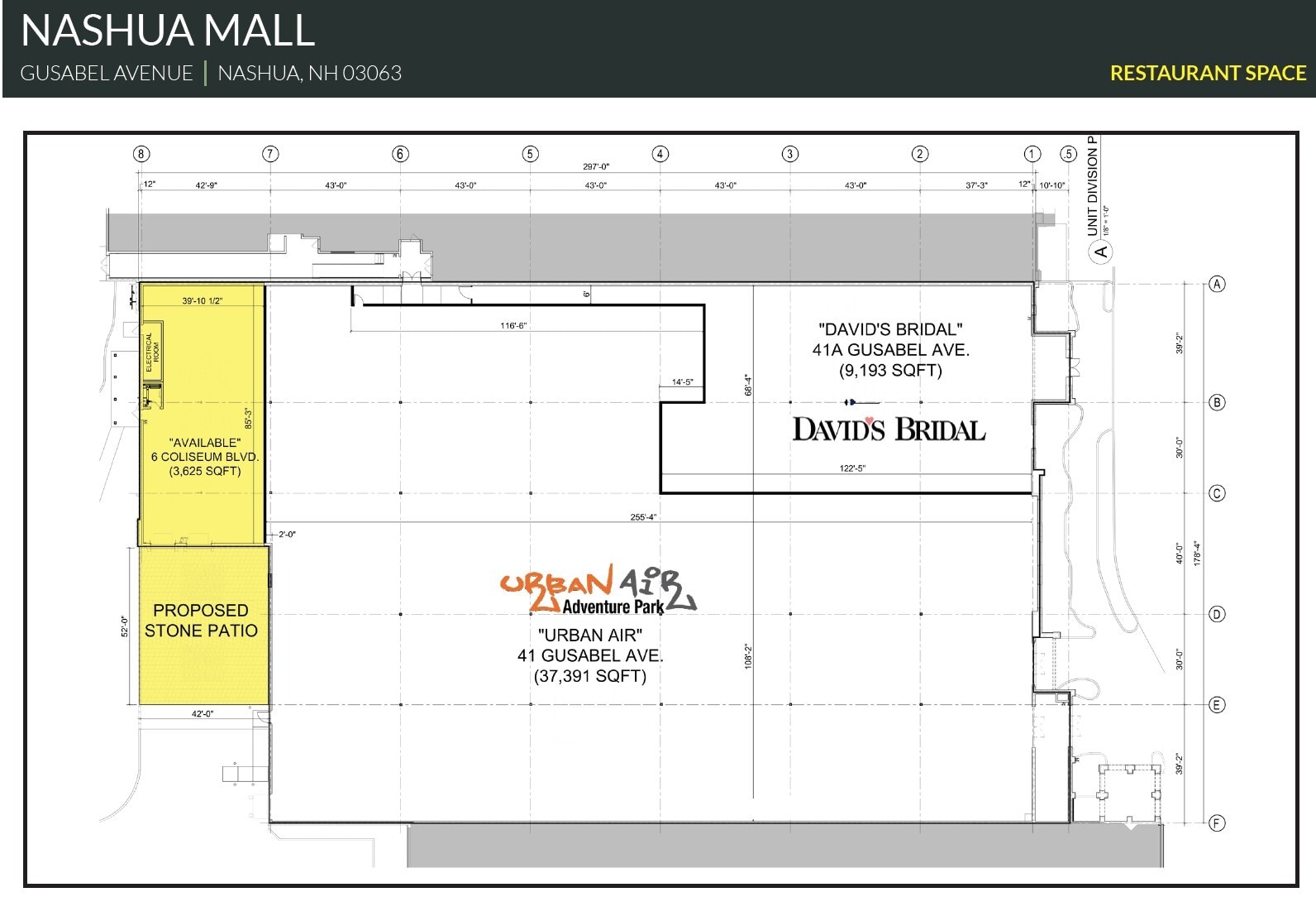 100 Nashua Mall, Nashua, NH for lease Floor Plan- Image 1 of 1