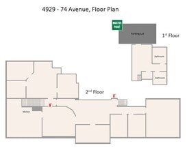 4929 74th Ave NW, Edmonton, AB à louer Plan d’étage type- Image 2 de 12