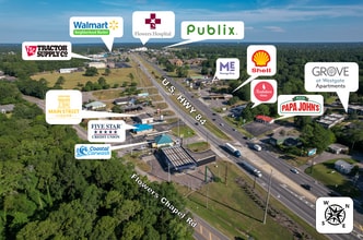 3301 W Main St, Dothan, AL - AERIAL  map view - Image1