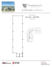 535 E Diehl Rd, Naperville, IL à louer Plan d’étage- Image 1 de 1
