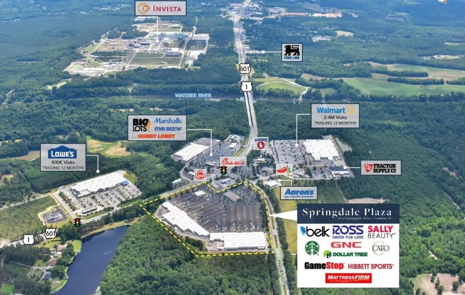 1670 Springdale Dr, Camden, SC à louer - Photo du bâtiment - Image 3 de 4