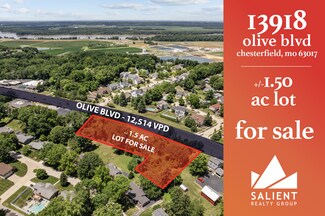 Plus de détails pour 13918-13980 Olive Blvd, Chesterfield, MO - Terrain à vendre