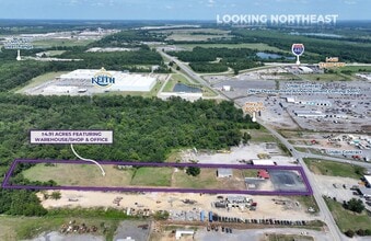 8417 Hwy 70, North Little Rock, AR - AERIAL  map view - Image1