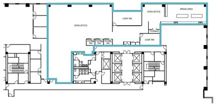 225 W Santa Clara St, San Jose, CA for lease Floor Plan- Image 1 of 1