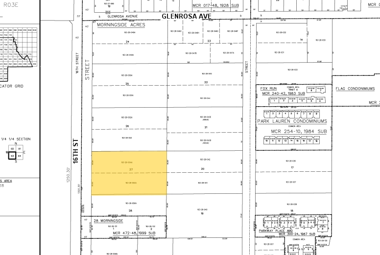 4201 N 16th St, Phoenix, AZ à louer - Plan cadastral - Image 2 de 6