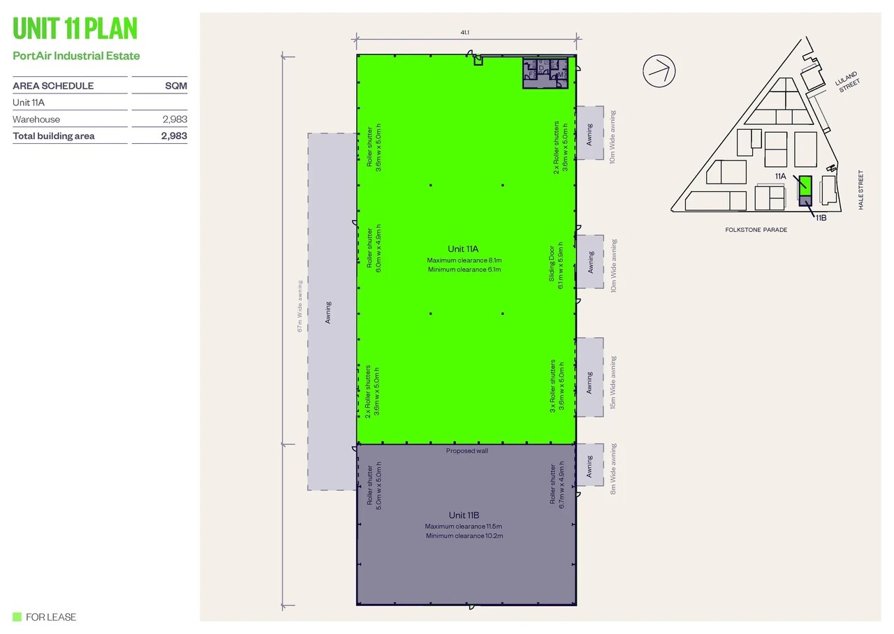 1 Hale St, Botany for lease Floor Plan- Image 1 of 1