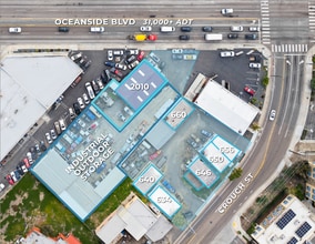 2020 Oceanside Blvd, Oceanside, CA for lease Aerial- Image 2 of 2