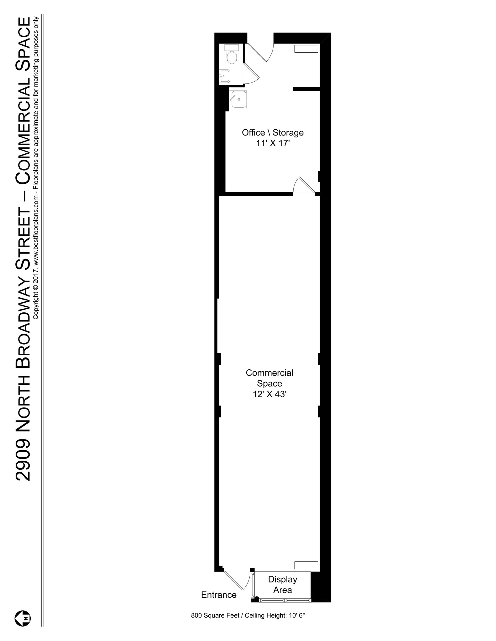 2903 N Broadway St, Chicago, IL for lease Site Plan- Image 1 of 7
