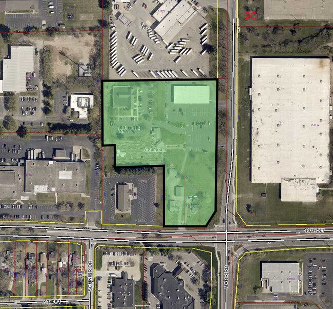 Plus de détails pour 1120 N Marr Rd, Columbus, IN - Terrain à vendre