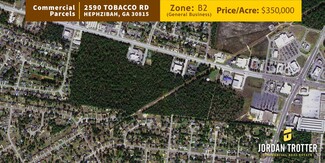 Plus de détails pour 2590 Tobacco Rd, Hephzibah, GA - Terrain à vendre