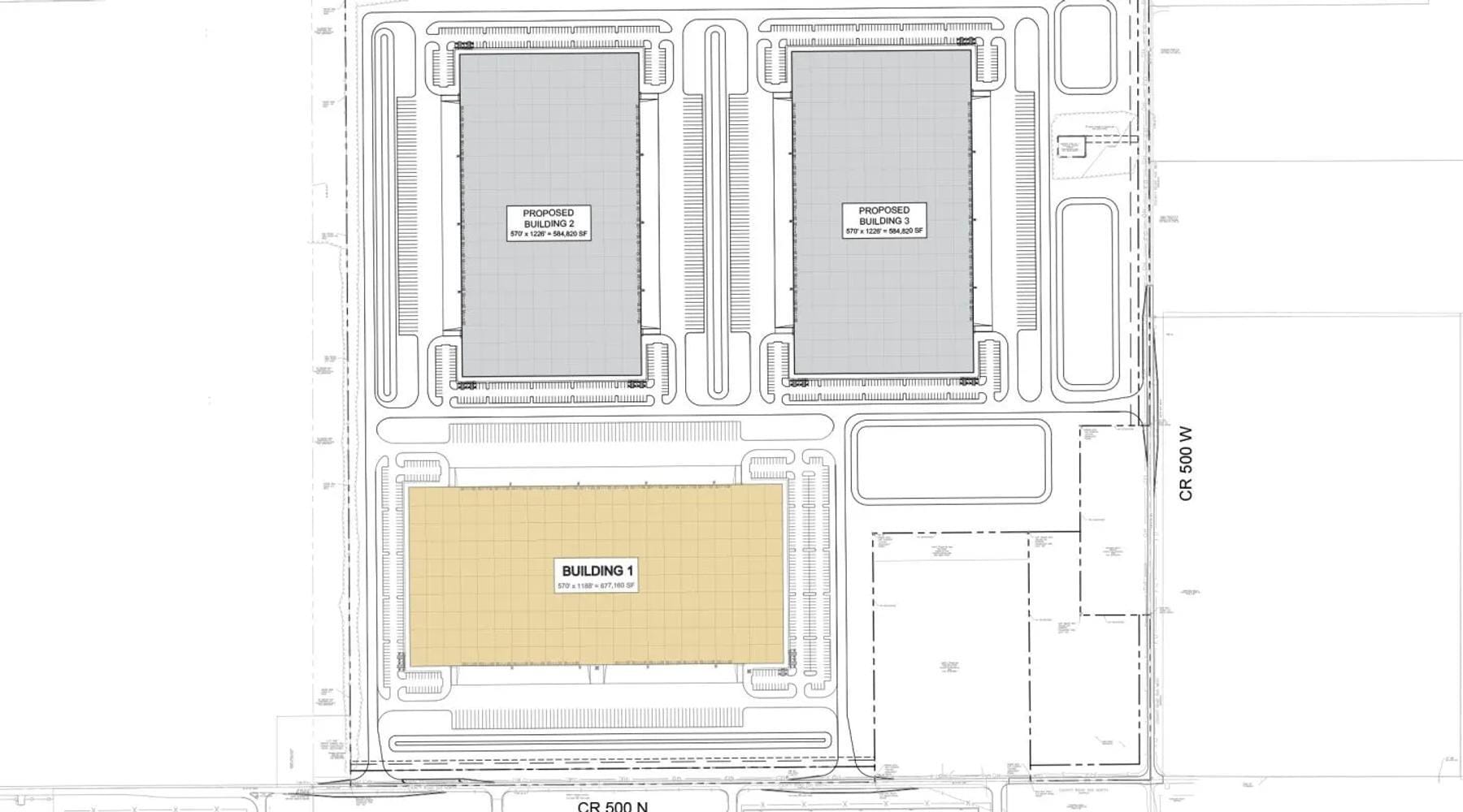 McCordsville, McCordsville, IN for lease Site Plan- Image 1 of 4