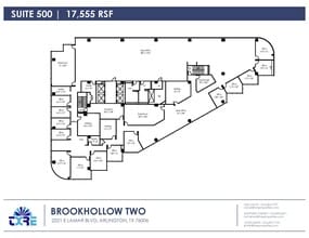2301 E Lamar Blvd, Arlington, TX à louer Plan d’étage- Image 1 de 1