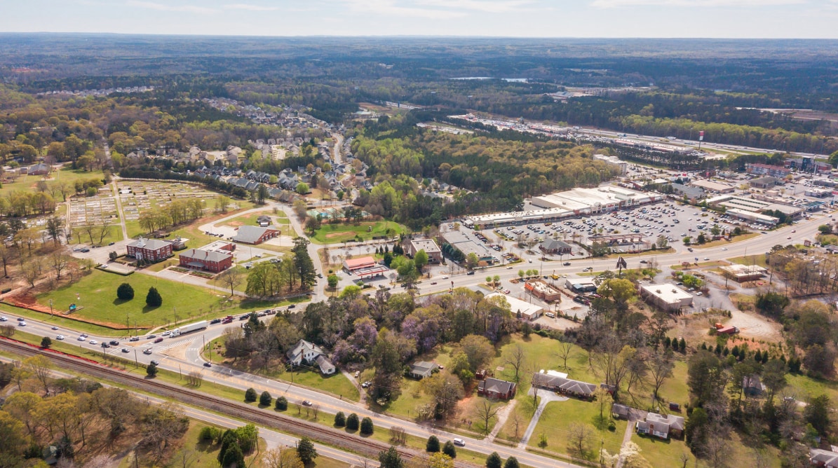 3550-3590 GA-42 Hwy, Locust Grove, GA for sale Aerial- Image 1 of 50