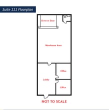 5891 New Peachtree Rd, Doraville, GA à louer Plan d’étage- Image 1 de 1