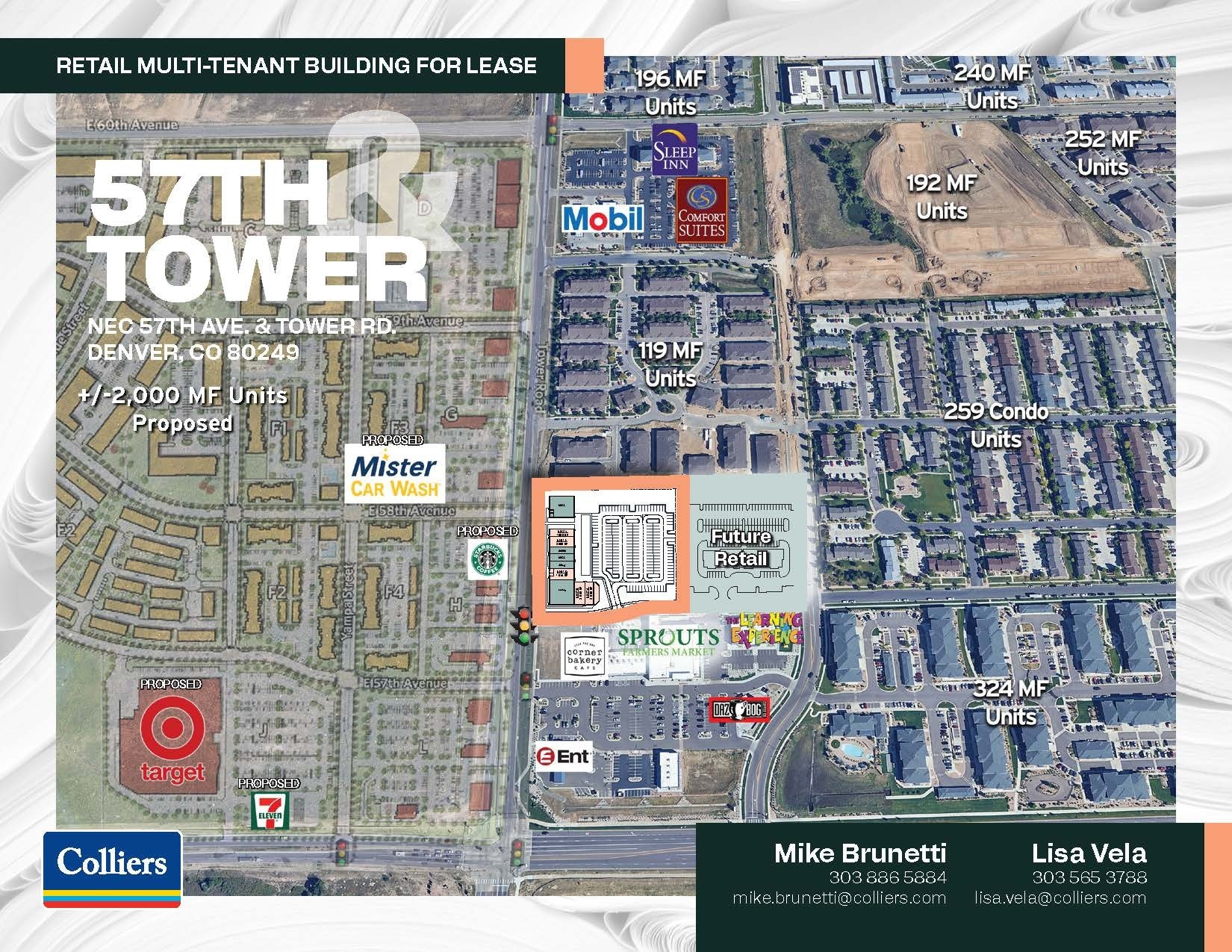 NEC 57th & Tower Rd - Retail Building, Denver, CO for lease Primary Photo- Image 1 of 3