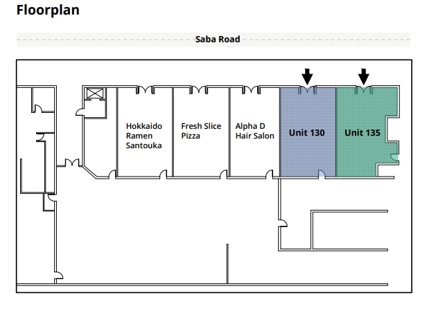 8010 Saba Rd, Richmond, BC à louer Plan d’étage- Image 1 de 1