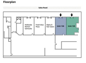 8010 Saba Rd, Richmond, BC à louer Plan d’étage- Image 1 de 1