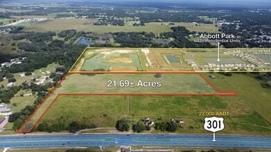 8528 Gall Blvd, Zephyrhills, FL - AERIAL  map view