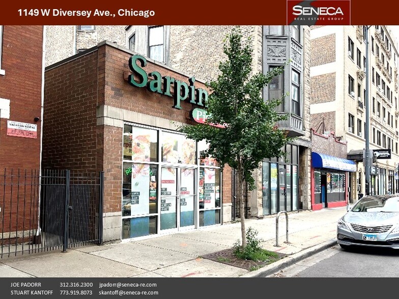 1149 W Diversey Ave, Chicago, IL à louer - Photo du bâtiment - Image 3 de 16