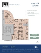 1600 N Desert Dr, Tempe, AZ à vendre Plan d’étage- Image 1 de 8