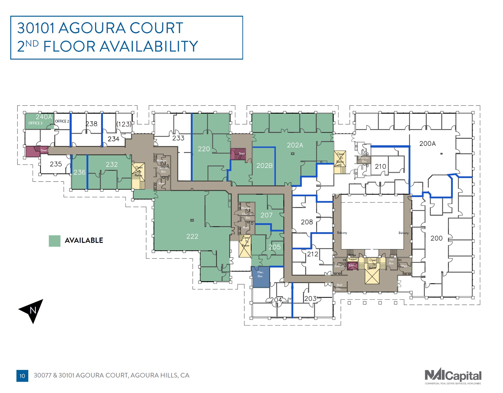 30077 Agoura Ct, Agoura Hills, CA for lease Floor Plan- Image 1 of 10