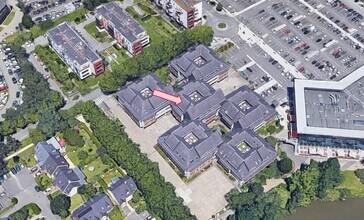Rennes - Aerial map view