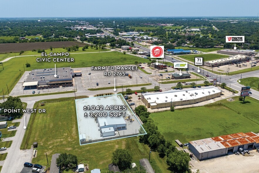3805 FM 2765, El Campo, TX à vendre - Photo du bâtiment - Image 2 de 16