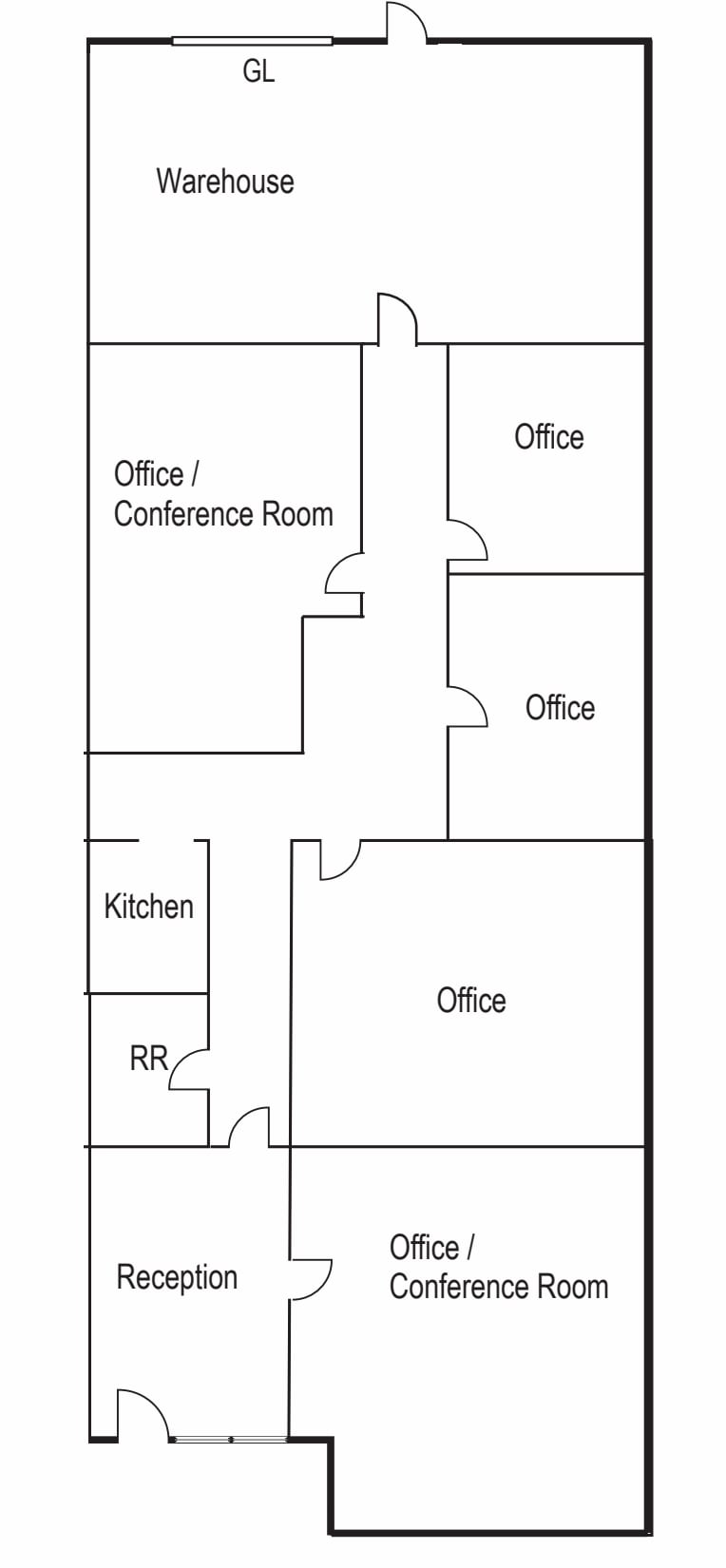 7047 Carroll Rd, San Diego, CA for lease Floor Plan- Image 1 of 1