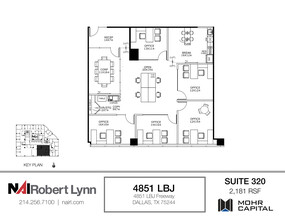 4851 Lyndon B Johnson Fwy, Dallas, TX for lease Floor Plan- Image 1 of 11